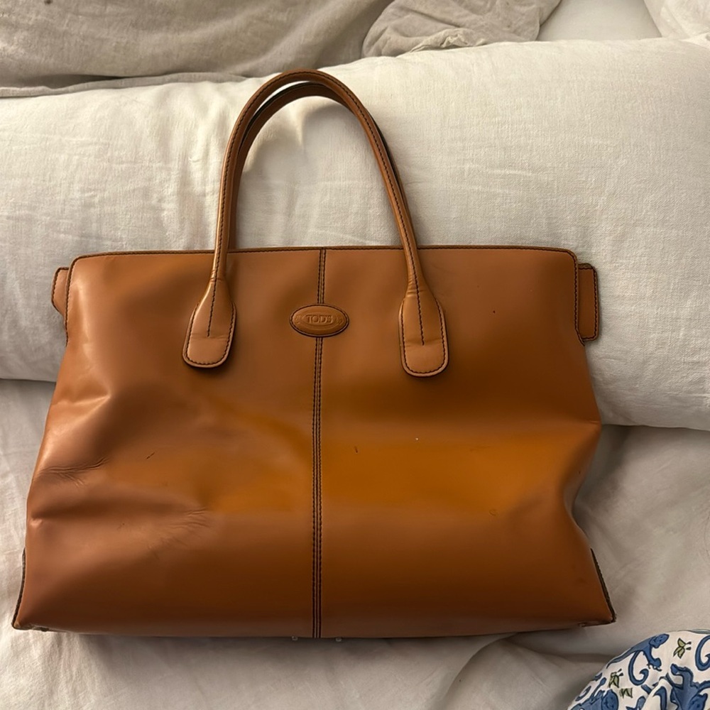 Tod’s Di Bag - Smooth Leather - Burnt Orange